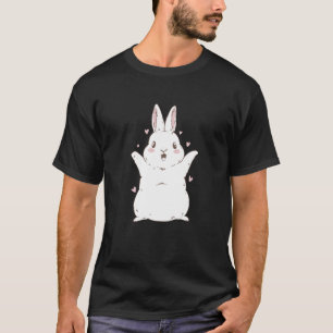 Bunny Rabbit Christmas New Year cute T-Shirt