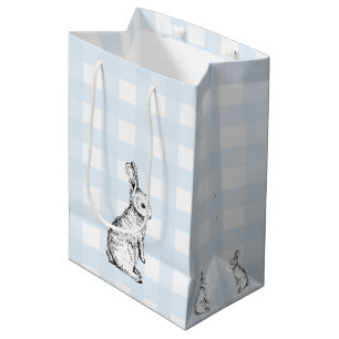 Bunny Rabbit En vichy sac cadeau