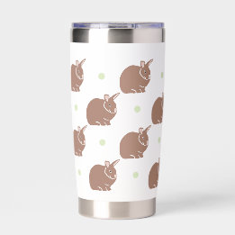 Bunny Rabbit Insulated Tumbler