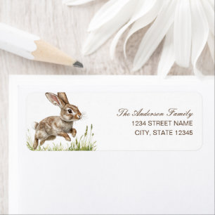 Bunny Rabbit Return Address
