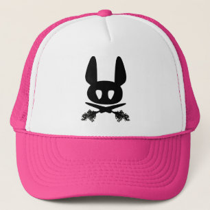 Bunny Rabbit Skull Trucker Hat