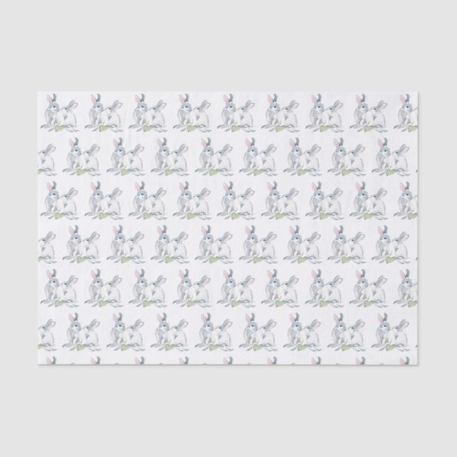 Bunny Rabbit Tissue Paper (Front)