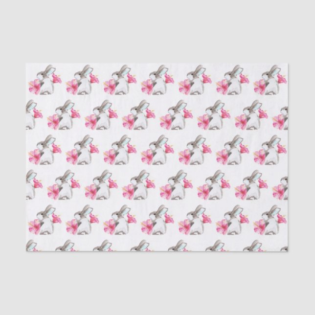 Bunny Rabbit Tissue Paper (Front)