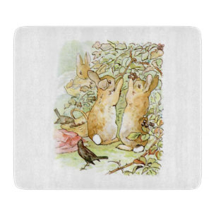 Bunny Rabbits: Blackberry Picking (Beatrix Potter) Cutting Board