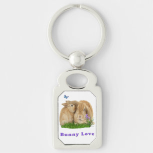 Bunny Rabbits keychain