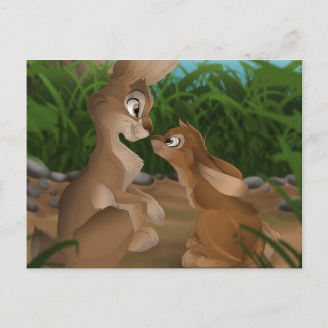 Bunny Rabbits Postcard (Front)