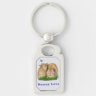 Bunny rabbitt keychain