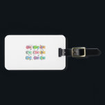 Bunny Reading Books Easter Day Librarian Teacher B Luggage Tag<br><div class="desc">Bunny Reading Books Easter Day Librarian Teacher Book T-Shirt</div>