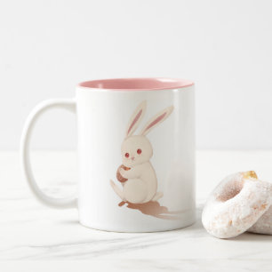 Bunny rose Shop deux tonalités Mug