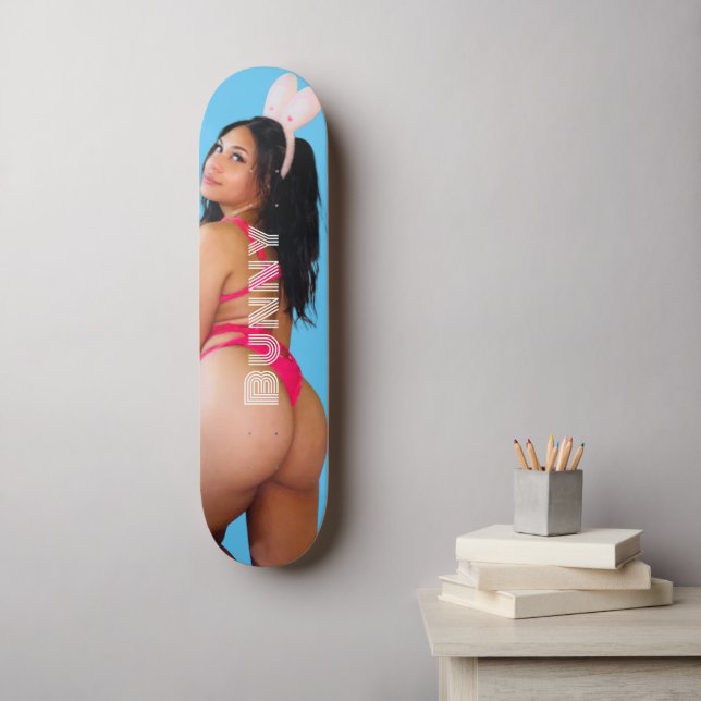 Bunny Skateboard (Wall Art)