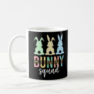 Bunny Squad   Easter Egg Hunt Cute Bunny Coffee Mug