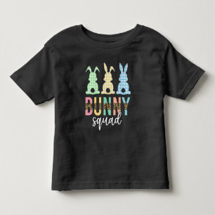 Bunny Squad   Easter Egg Hunt Cute Bunny Toddler T-shirt