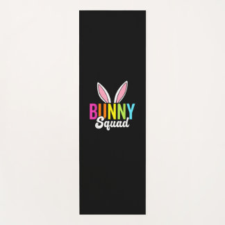 Bunny squad, matching easter rabbit ears, Easter p Yoga Mat