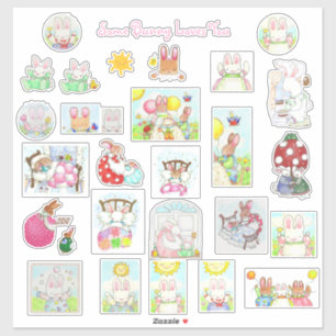 Bunny Stickers!
