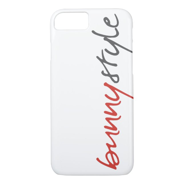 Bunny Style - Breathe Out iPhone 7 Coque (Dos)