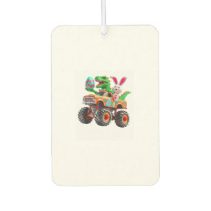 Bunny T-rex Easter Monster Truck Dino Funny Boys K Air Freshener
