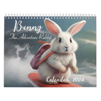 Bunny The Adventure Rabbit 2024 Calendar