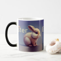 Bunny-themed Easter mug