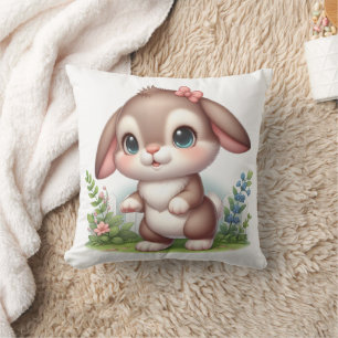 Bunny Throw Pillow