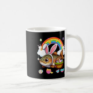 Bunny Trout Fish Easter Hunting Eggs Bysket Colorf Coffee Mug
