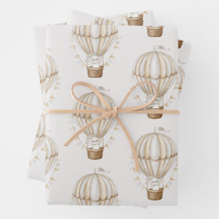 Bunny unisex wrapping paper baby