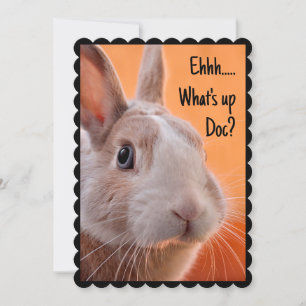 Bunny What's Up Doc ? Carte d'occasion à plat