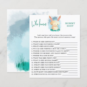 Bunny Who knows mommy best