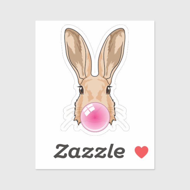 Bunny with Chewing gum (Sheet)