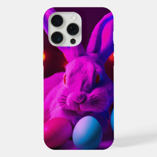 bunny with easter eggs iPhone 15 pro max case