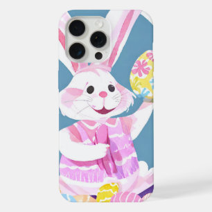 bunny with easter eggs iPhone 15 pro max case