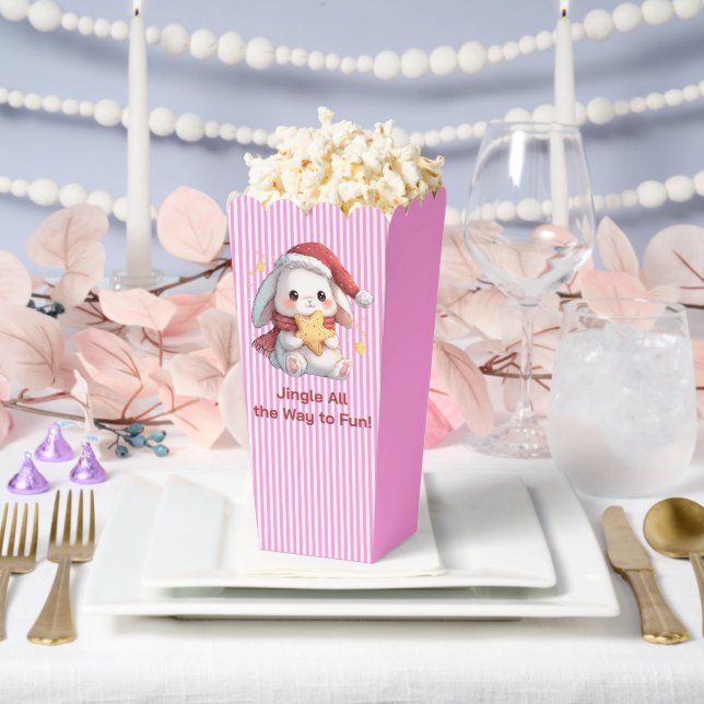 Bunny with Star Cookie Favor Box (Wedding)