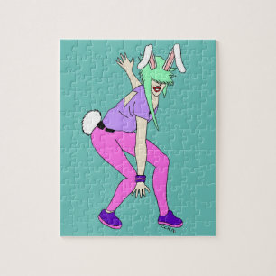 bunnygirl  jigsaw puzzle