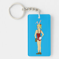 bunnygirl keychain