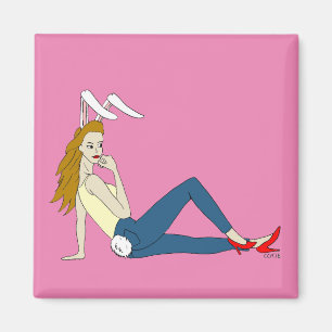 bunnygirl   magnet