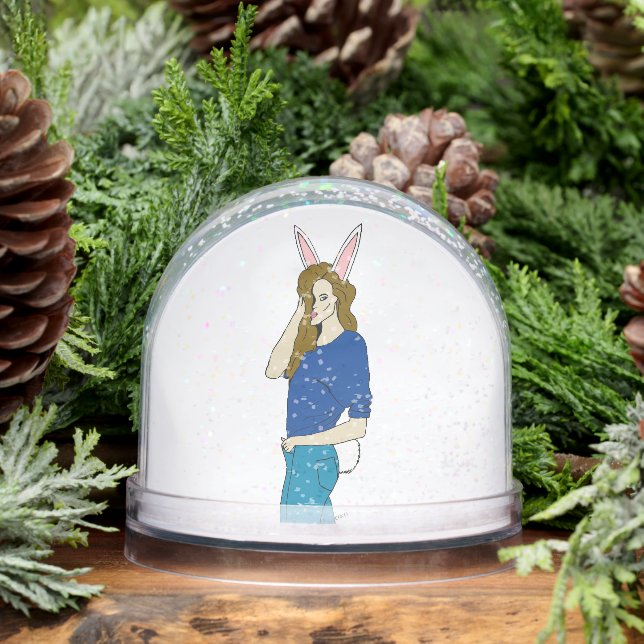 bunnygirl  snowglobe (Winter)