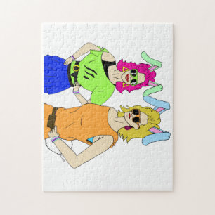 bunnygirls  jigsaw puzzle