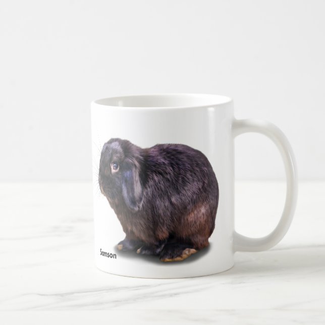 BunnyLuv Mug featuring Samson (Right)