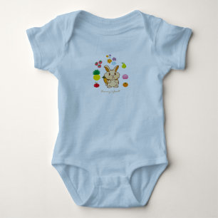 Bunny's fruit baby bodysuit