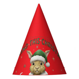 Bunnyverse christmas party hat