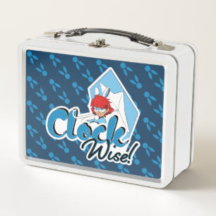Bunnyx   Clock Wise! Metal Lunch Box