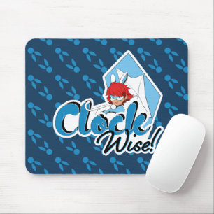 Bunnyx   Clock Wise! Mouse Pad