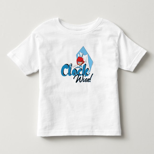 Bunnyx | Clock Wise! Toddler T-shirt (Front)