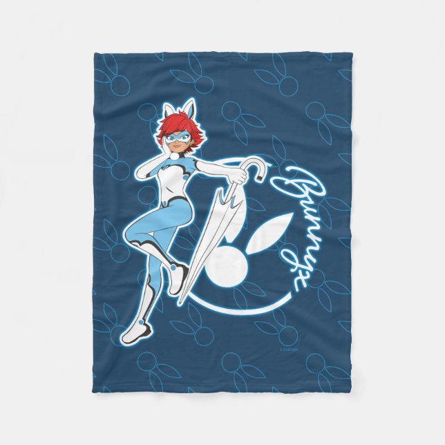 Bunnyx Graphic Fleece Blanket (Front)