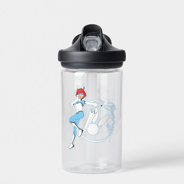 Bunnyx Graphic Water Bottle (Front)