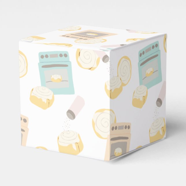 Buns in Ovens Baby Shower Favor Box (Front Side)