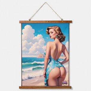 Buns Need Sun Too AI Concept Art by Xzendor7 Hanging Tapestry