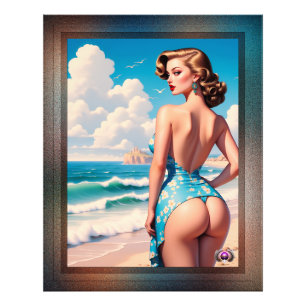 Buns Need Sun Too AI Concept Art by Xzendor7 Photo Print