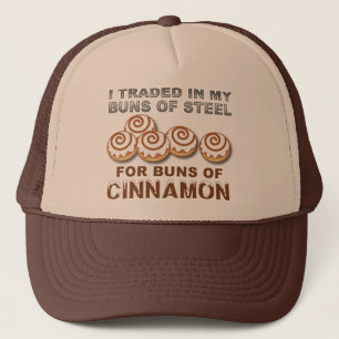 Buns of Cinnamon Funny Ball Cap Hat