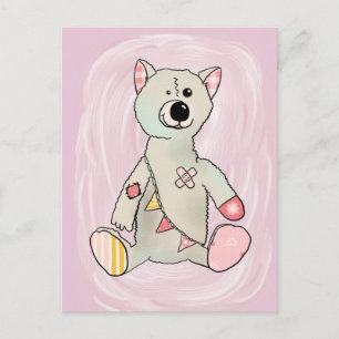Bunter Bär Postcard