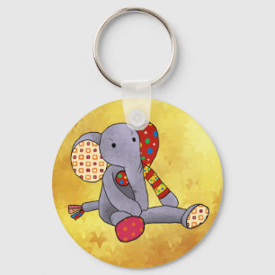 bunter Elefant key Keychain